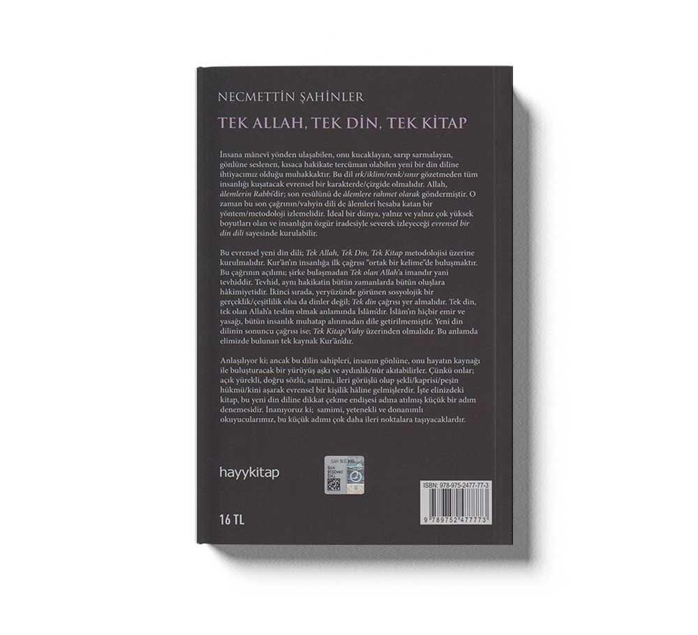 Tek Allah Tek Din Tek Kitap