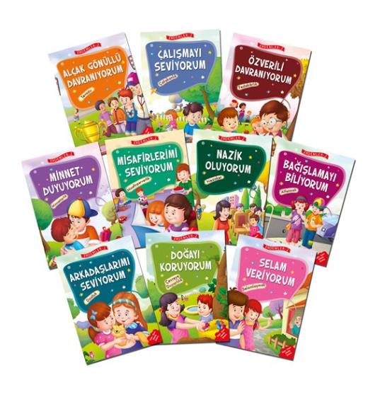 Erdemler Serisi 2 Set 10 Kitap Takım