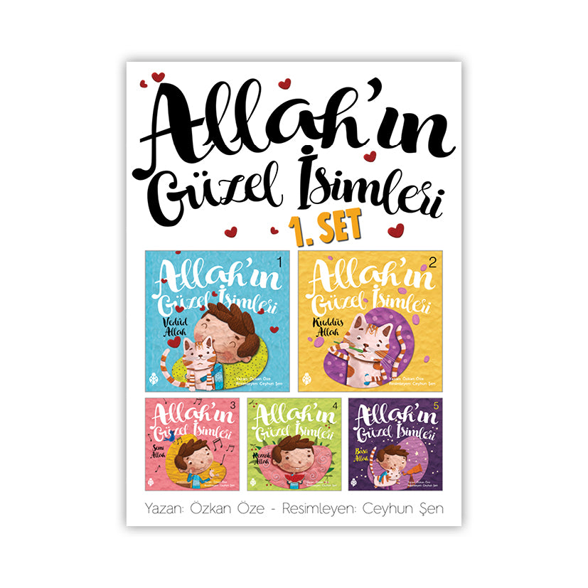 Allahin Güzel Isimleri 1 Set 5 Kitap