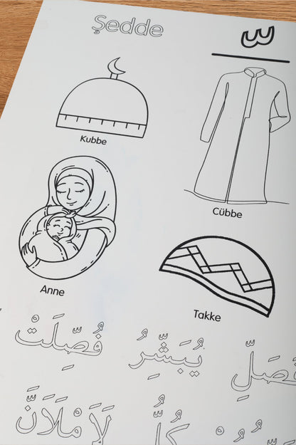 Yıkanabilir Elifba Harekeler 48*68