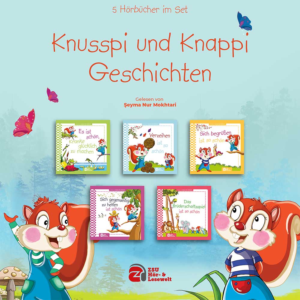 Knusspi und Knappi Geschichten - Hörbuch