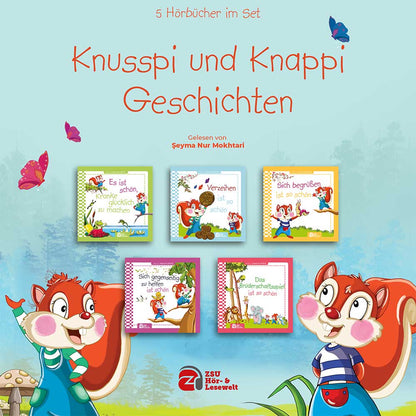 Knusspi und Knappi Geschichten - Hörbuch