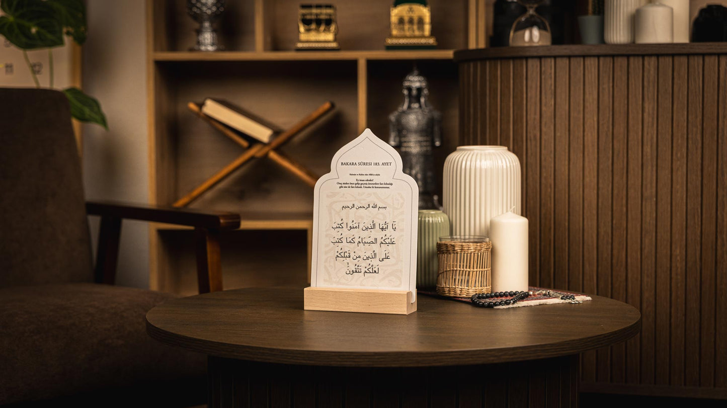 Masa Üstü Dua V 014