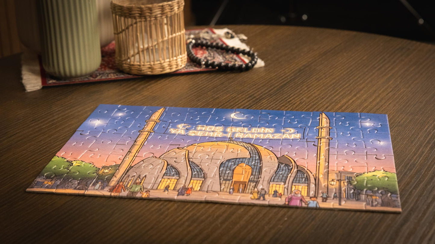 Puzzle Hos Geldin Ya Sehri Ramazan Küçük Boy (96 Parça - DIN A4) V 034