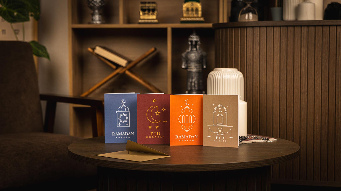 Tebrik Kartları / Geschenkkarten 4er Set V017