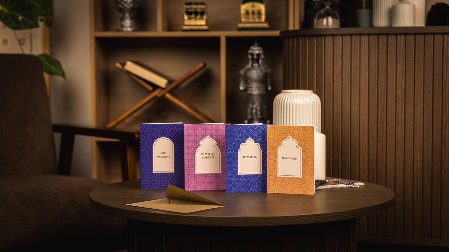 Tebrik Kartları / Geschenkkarten 4er Set  V018