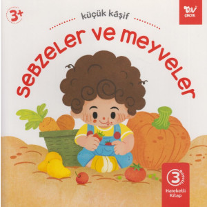 Hareketli Kitap 3d Küçük Kaşif Sebzeler...