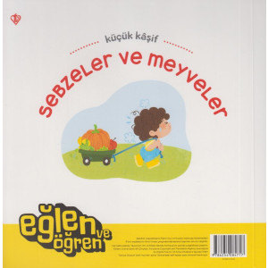 Hareketli Kitap 3d Küçük Kaşif Sebzeler...