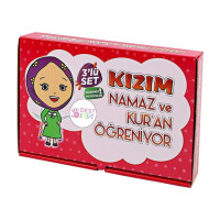 Kizim Namaz ve Kuran Ögreniyor 3 lü Set