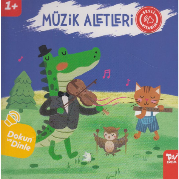 Dokun ve Dinle Sesli Kitabım Müzik Aletleri