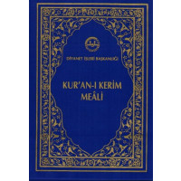 Kurani Kerim Meali Cepboy Deri Kapli Dib